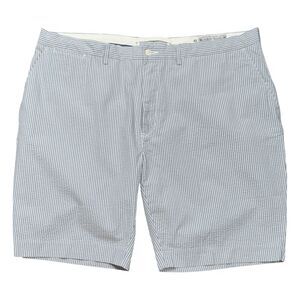 Polo Ralph Lauren Authentic Seersucker Shorts Men's 42 Blue White Striped Cotton